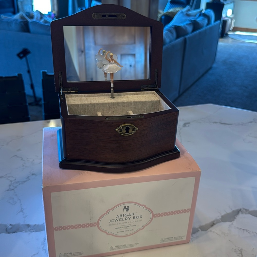 BRAND NEW, in box! Pottery Barn Kids’ Abigail Jewelry Box.